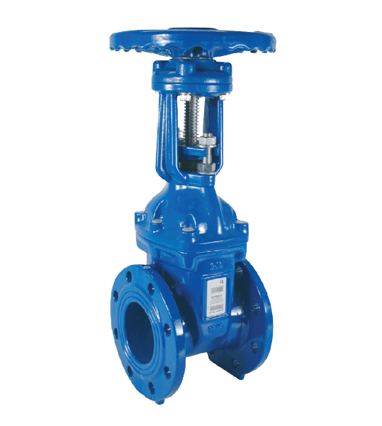 DOUBLE FLANGED RISING STEM GATE VALVE DN 100-600