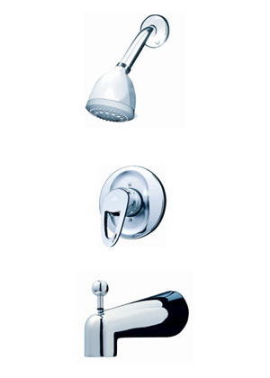 In-Wall, Bath / shower Mixer Single-lever, ceramic-disk-Idyll
