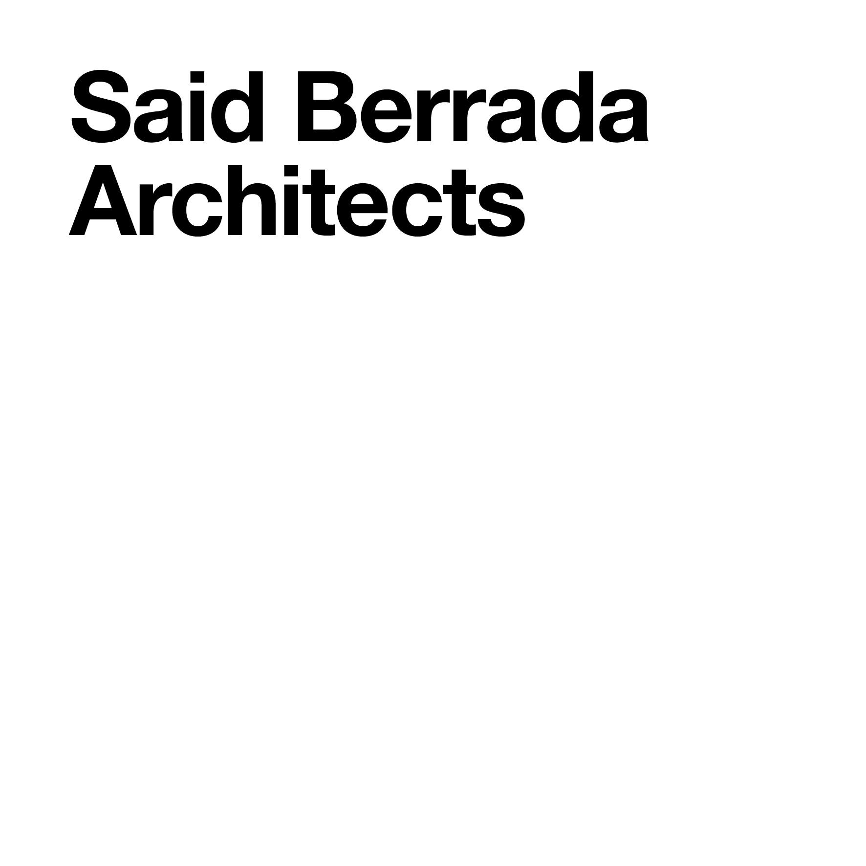 Said Berrada Architect - logo