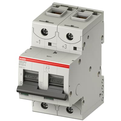 Polarized disconnector for DC side isolation of PV systems-HIGH PERFORMANCE CIRCUIT BREAKERS