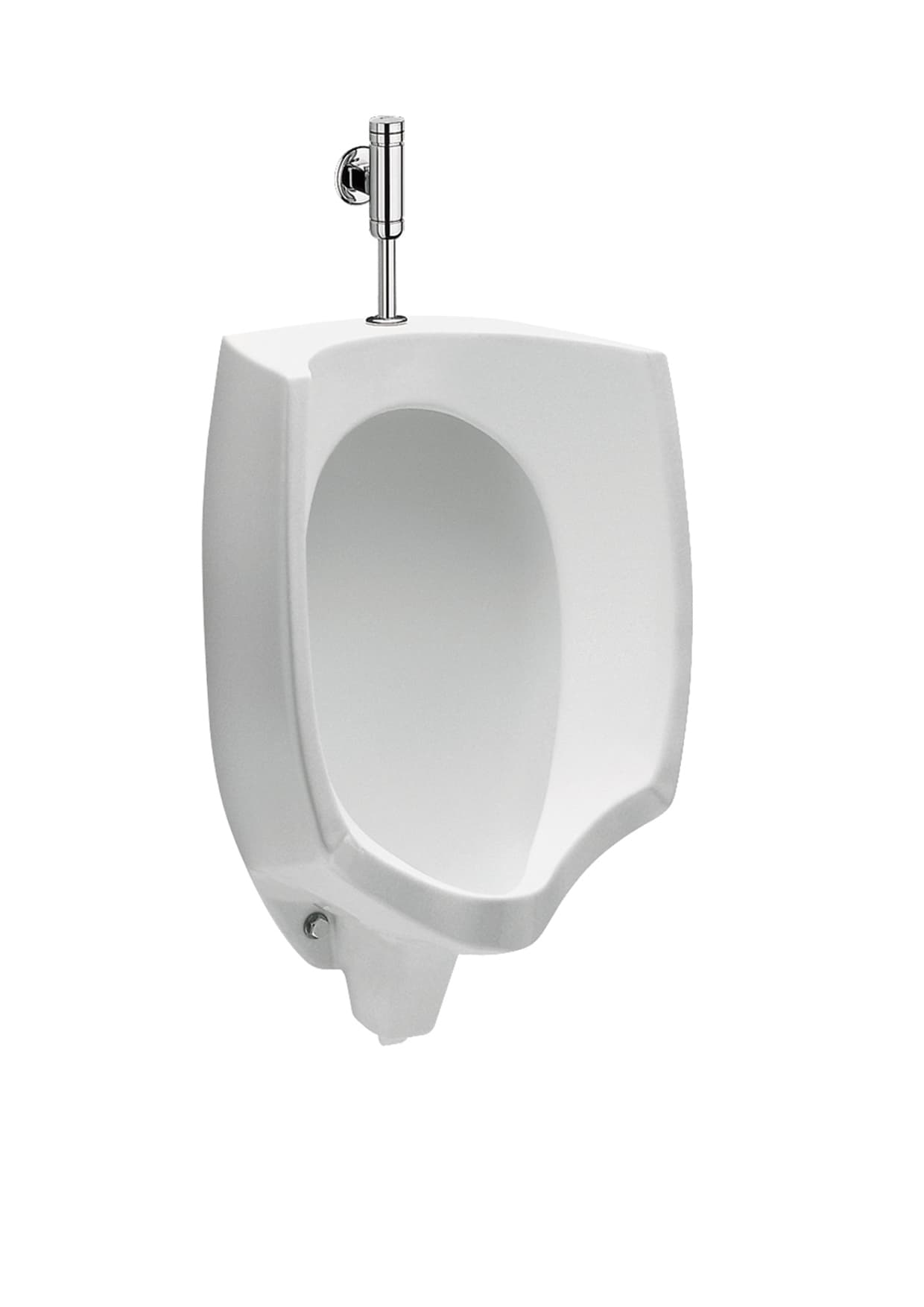 Vitreous china urinal with a top inlet-MURAL