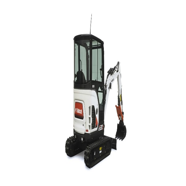 The Bobcat® E20z compact excavator (mini excavator)